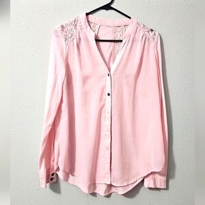 Stylish beautiful lace blouse long sleeve